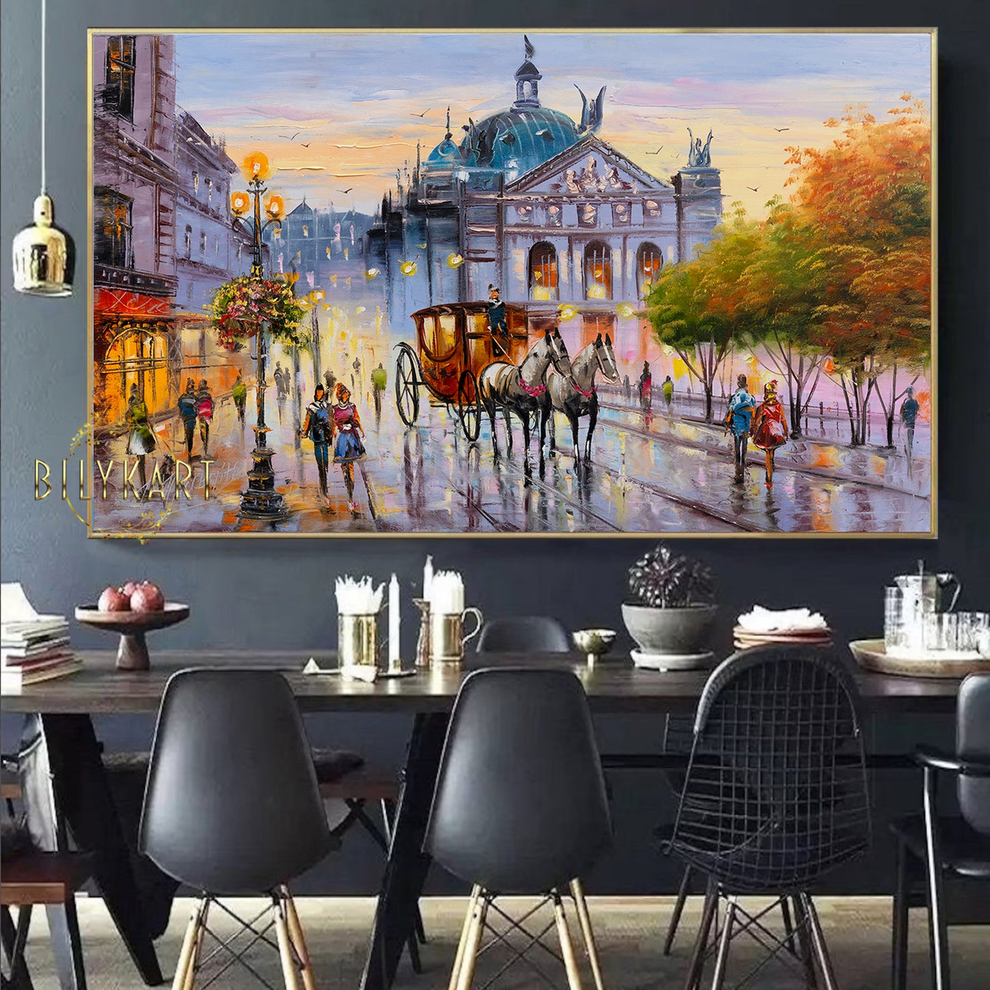 Lviv Ukraine Original Oil Painting