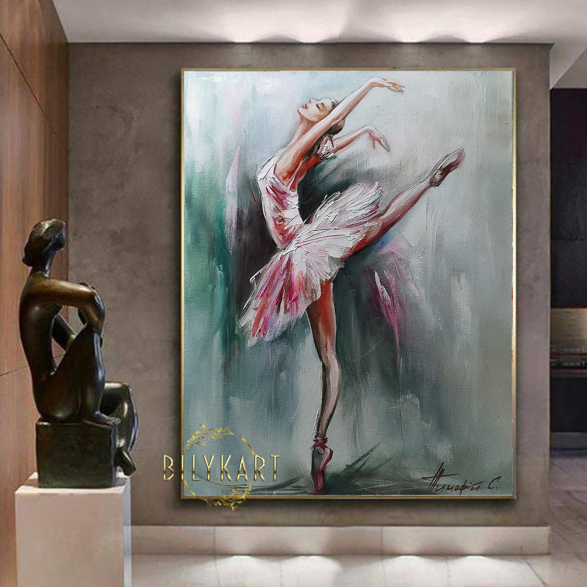 ballet large painting