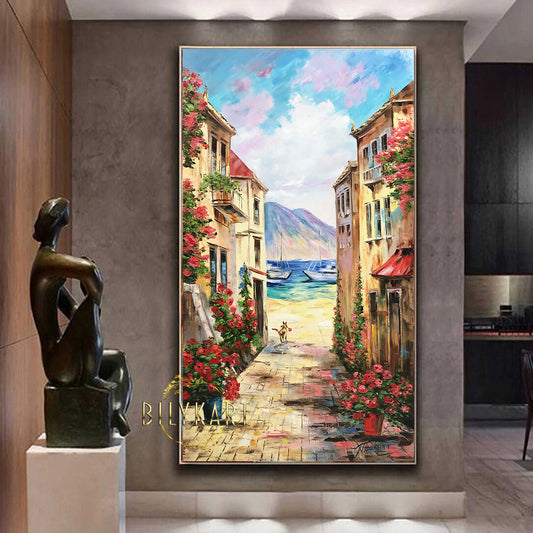 large italian oil paintings
