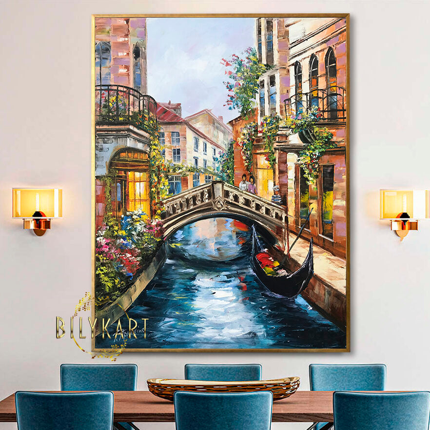 Venice Italy oil painting